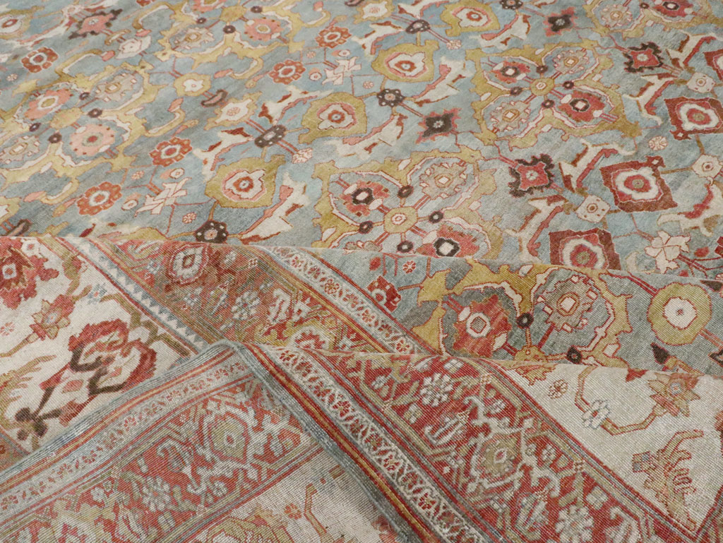 Antique Persian Bidjar Oversize Carpet, No.28121 - Gss