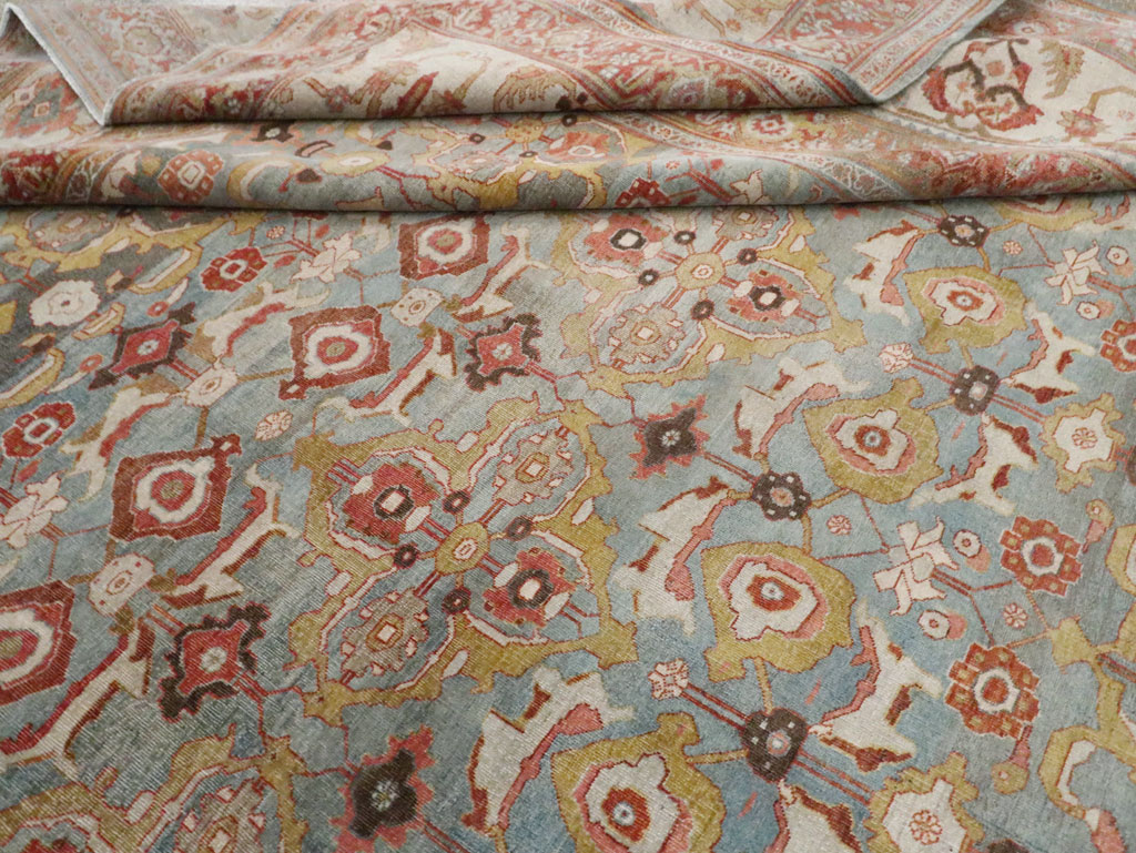 Antique Persian Bidjar Oversize Carpet, No.28121 - Gss