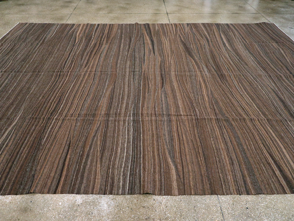 Modern Swedish Inspired Turkish Flatweave, No.28125 - Gss