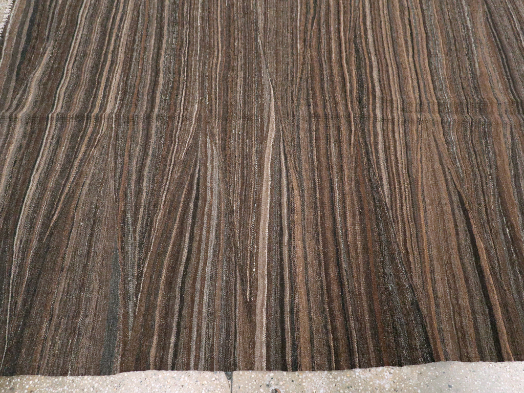 Modern Swedish Inspired Turkish Flatweave, No.28125 - Gss