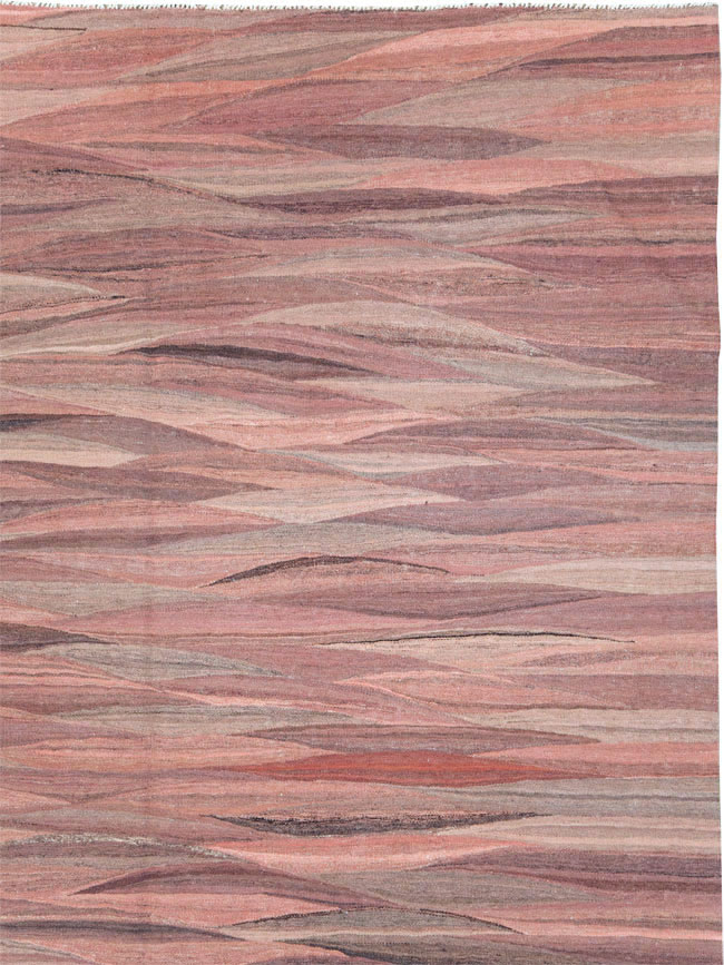 Modern Turkish Flatweave Kilim , No.28126 - Gss