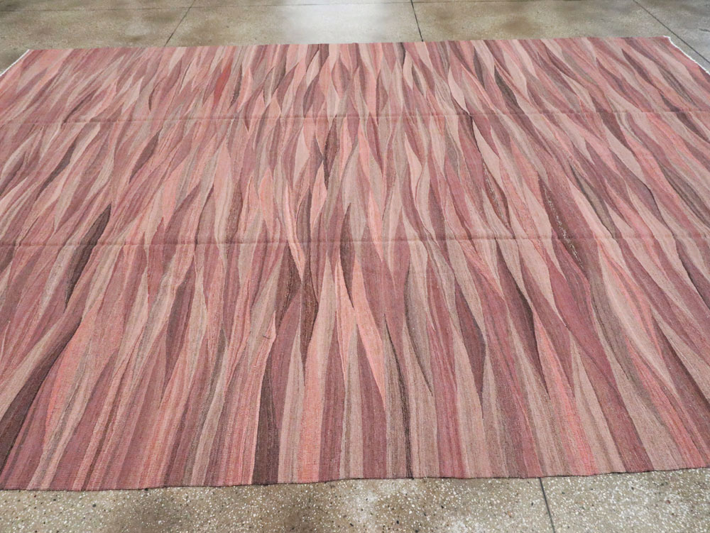 Modern Turkish Flatweave Kilim , No.28126 - Gss