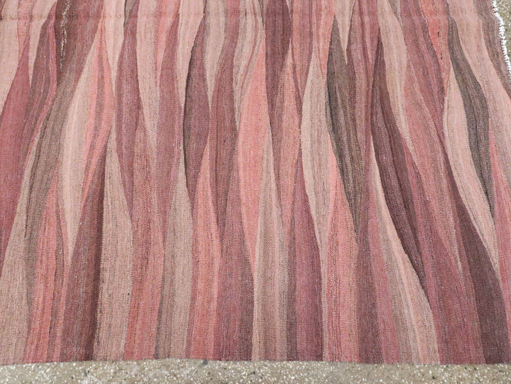 Modern Turkish Flatweave Kilim , No.28126 - Gss