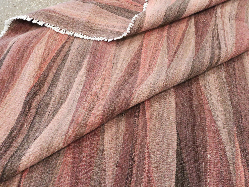 Modern Turkish Flatweave Kilim , No.28126 - Gss