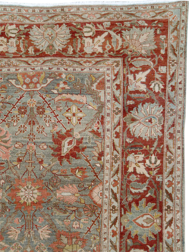 Antique Persian Sarouk Carpet, No.28132 - Gss