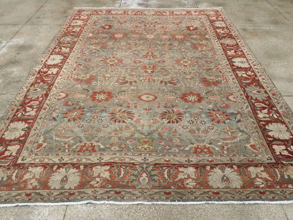 Antique Persian Sarouk Carpet, No.28132 - Gss