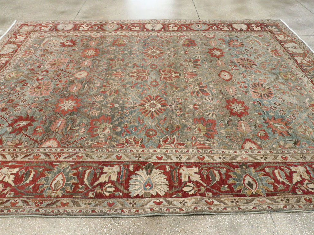 Antique Persian Sarouk Carpet, No.28132 - Gss