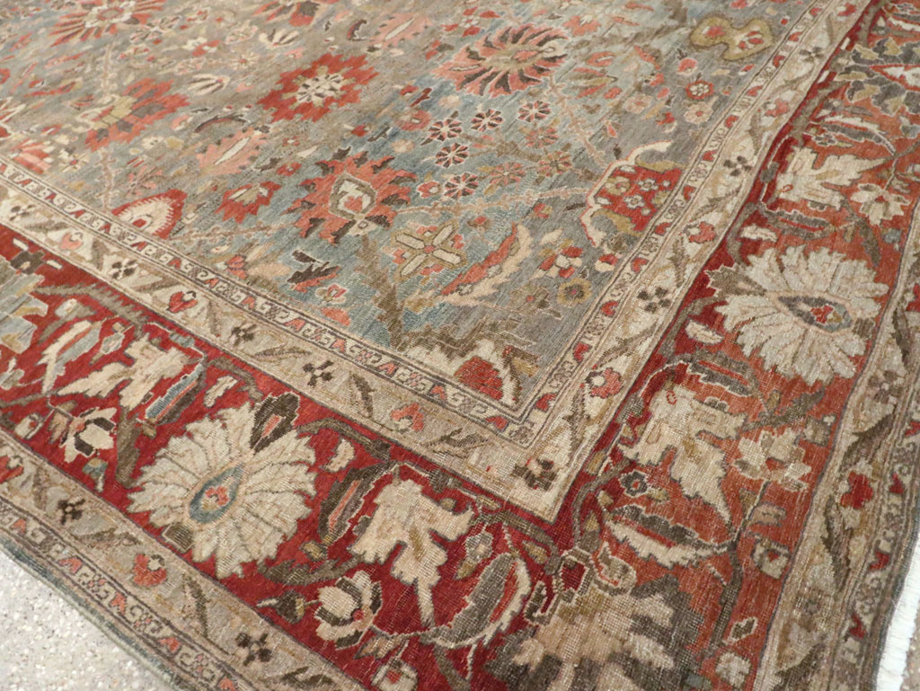 Antique Persian Sarouk Carpet, No.28132 - Gss