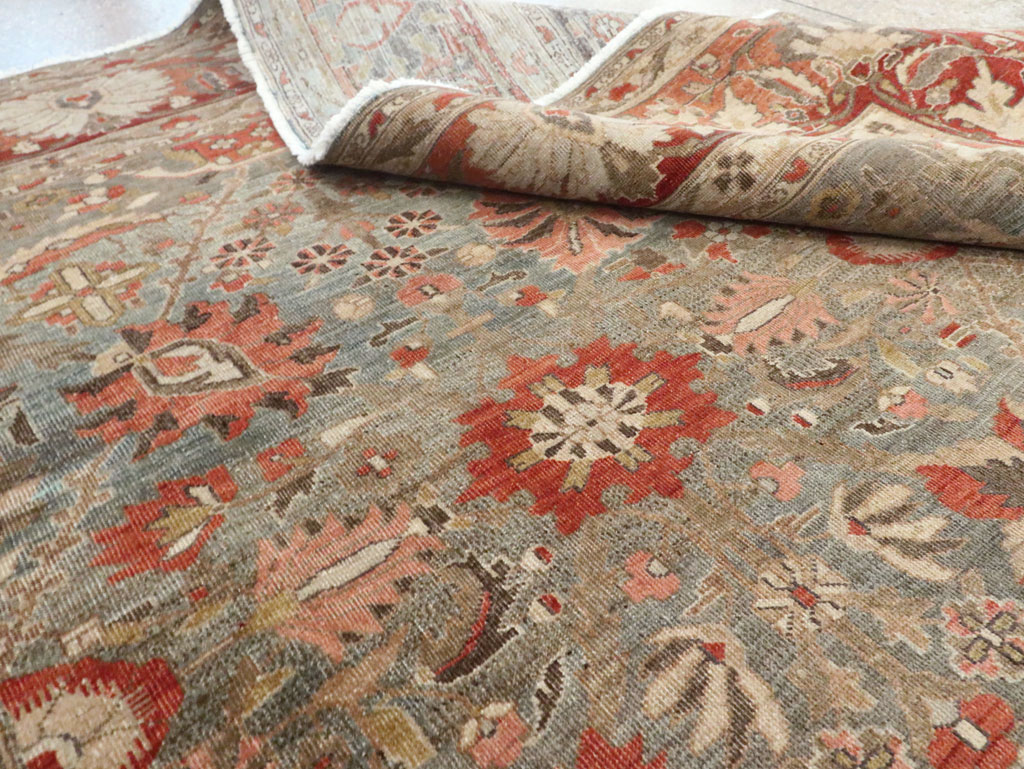 Antique Persian Sarouk Carpet, No.28132 - Gss