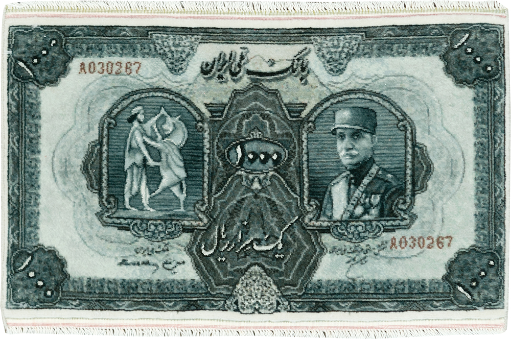 Modern Persian Tabriz Pictorial Rug, No.28143 - Gss