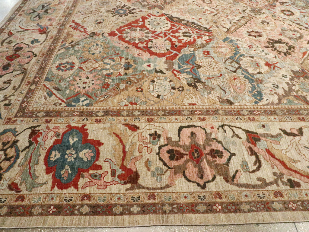 Modern Persian Sultanabad Oversize Carpet, No.28144 - Gss