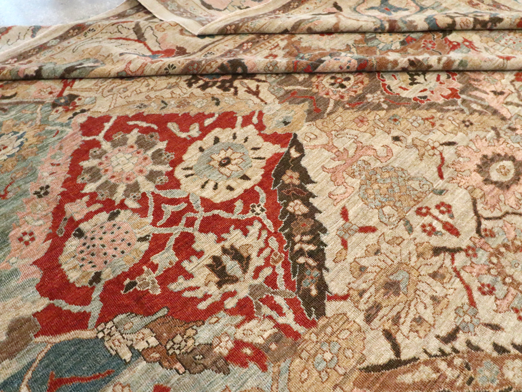 Modern Persian Sultanabad Oversize Carpet, No.28144 - Gss