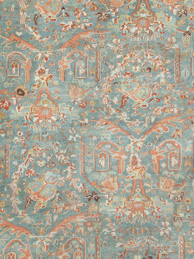 Antique Persian Mahal Oversize Carpet, No.28149 - Gss