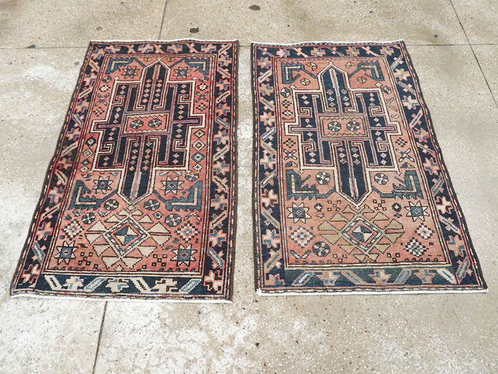 Vintage Persian Malayer Rug (Pair: 1 of 2), No.28153 - Gss