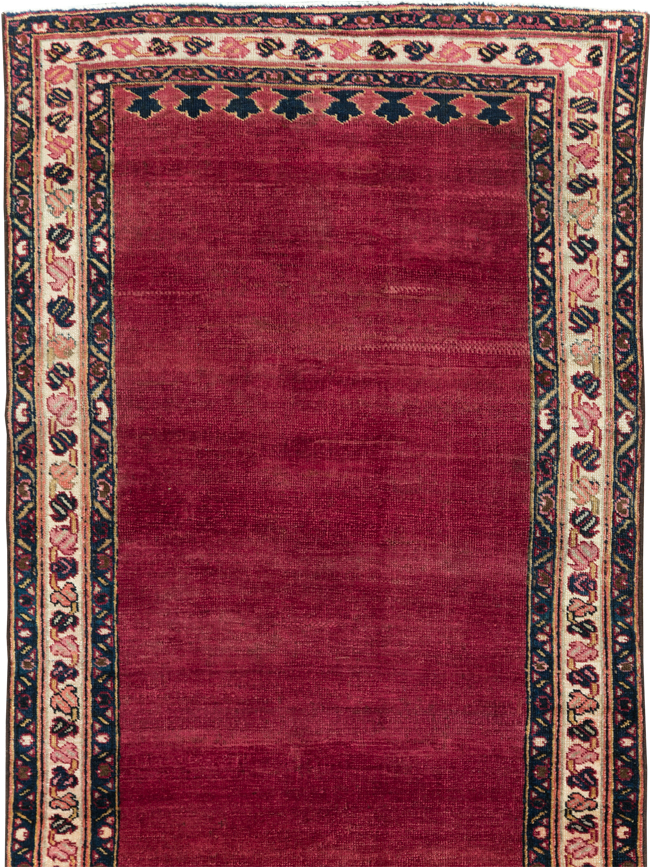 Vintage Persian Mahal Long Runner, No.28162 - Gss