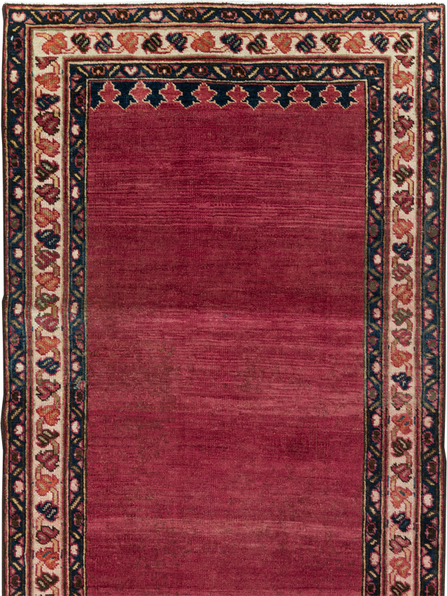Vintage Persian Mahal Long Runner, No.28162 - Gss