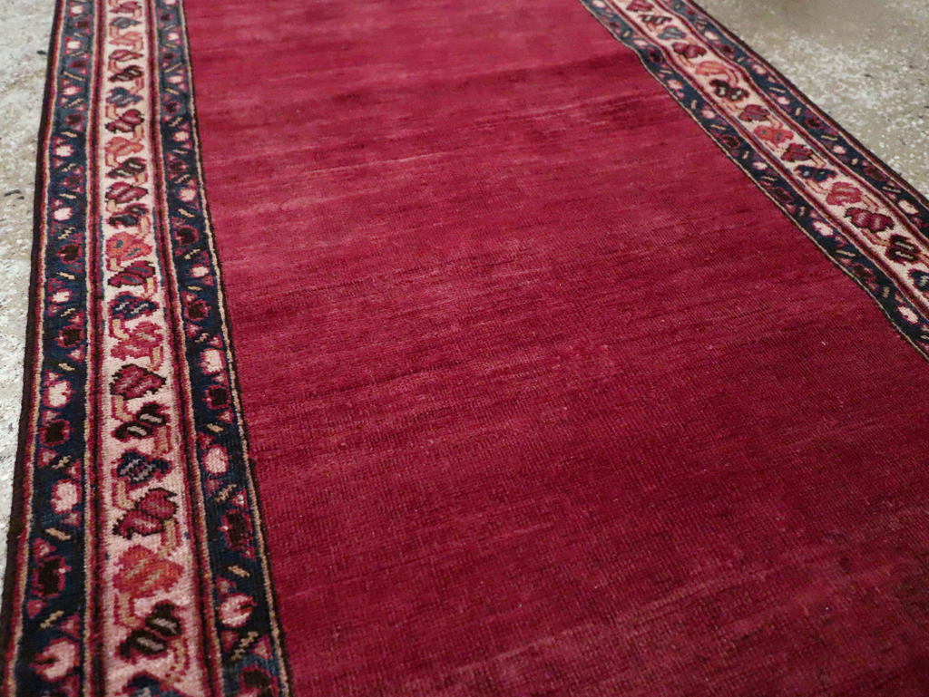 Vintage Persian Mahal Long Runner, No.28162 - Gss