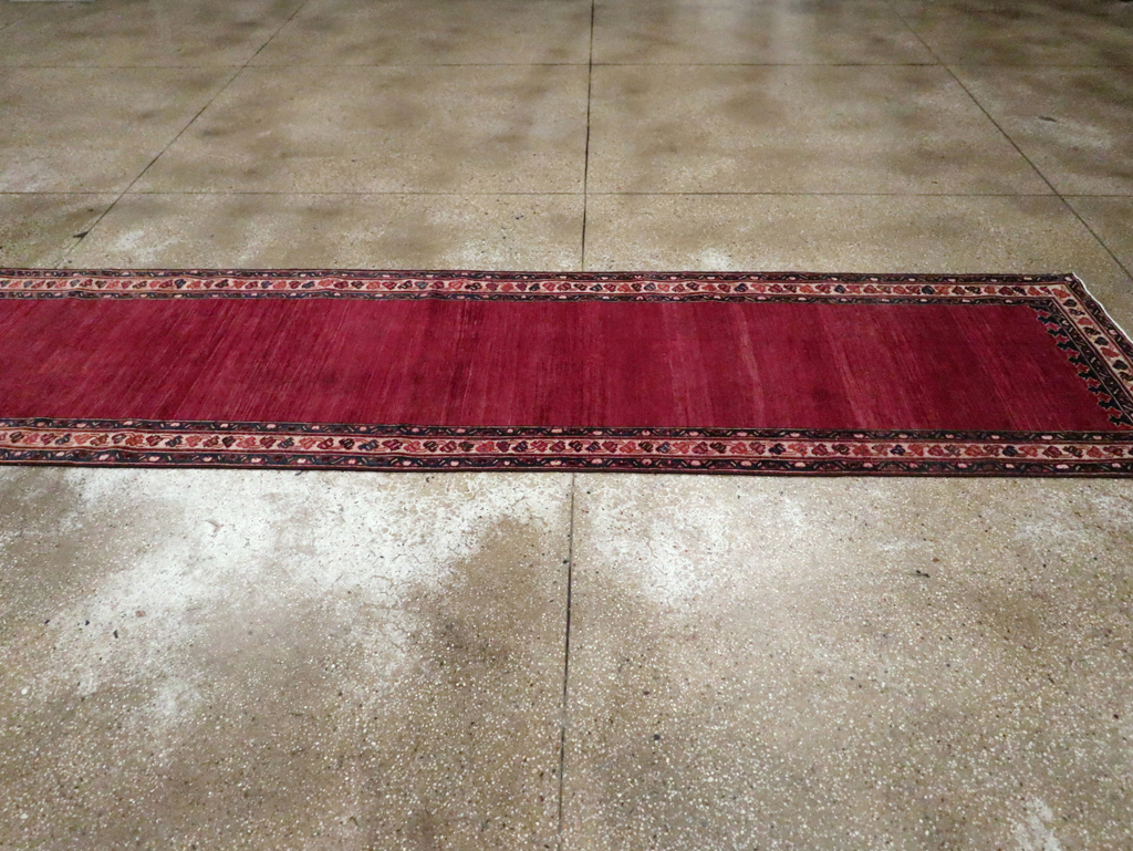 Vintage Persian Mahal Long Runner, No.28162 - Gss