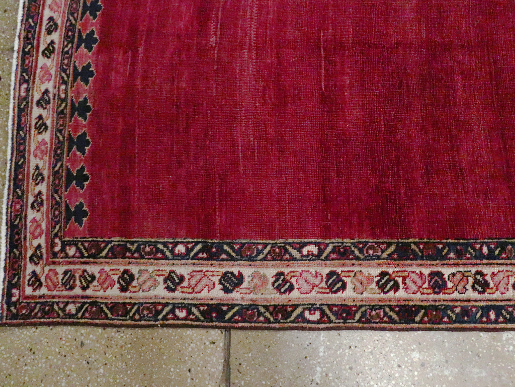 Vintage Persian Mahal Long Runner, No.28162 - Gss