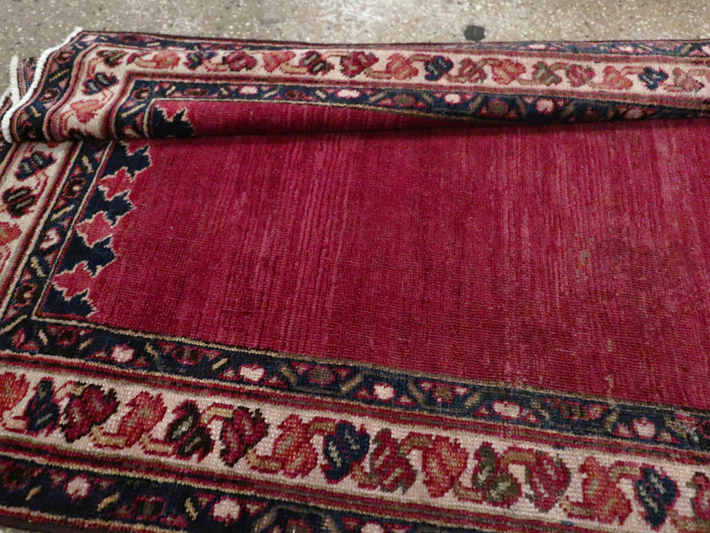 Vintage Persian Mahal Long Runner, No.28162 - Gss