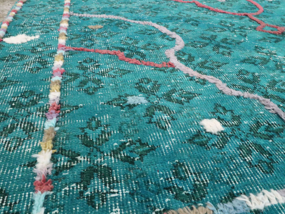 Modern Turkish Folk Rug, No.28169 - Gss