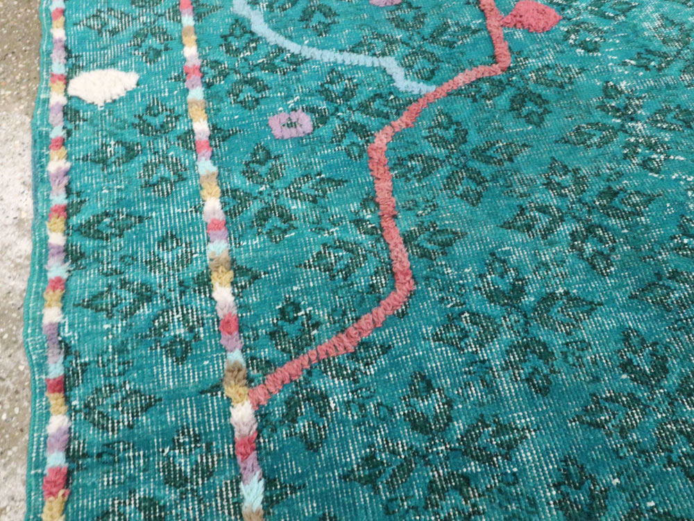 Modern Turkish Folk Rug, No.28169 - Gss