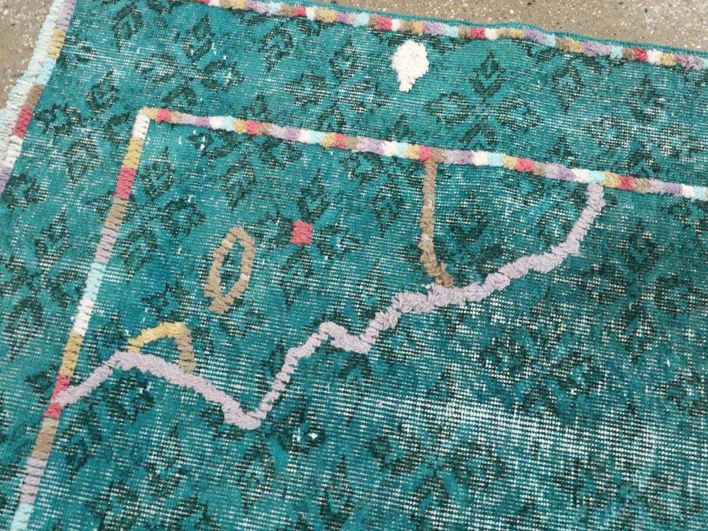 Modern Turkish Folk Rug, No.28169 - Gss