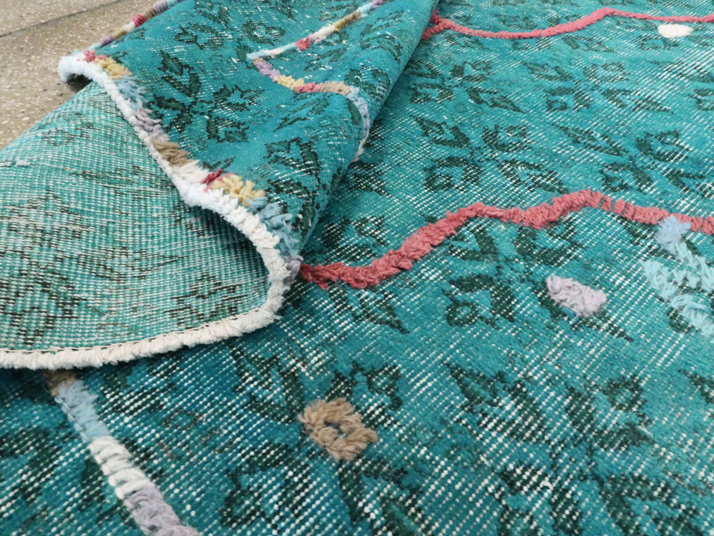 Modern Turkish Folk Rug, No.28169 - Gss