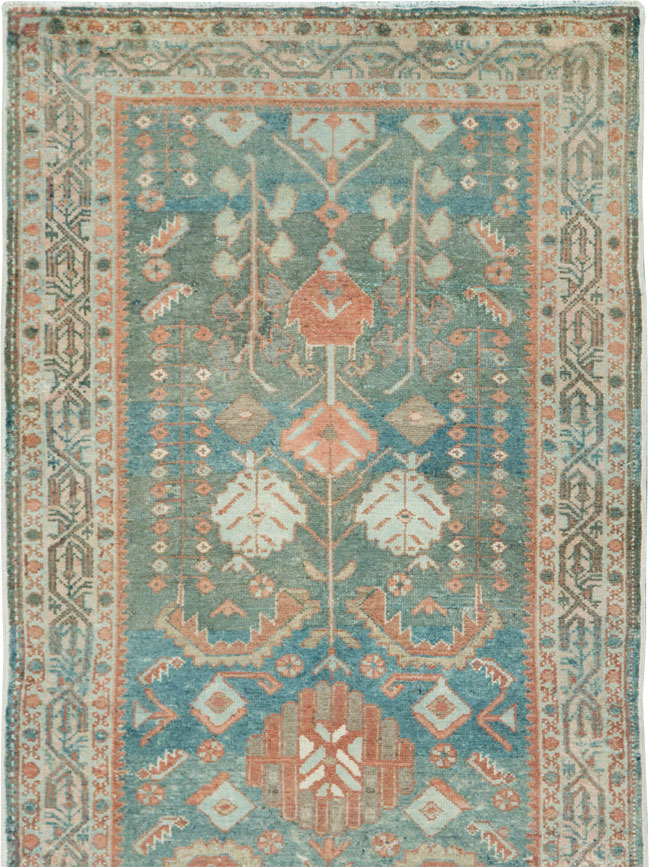 Vintage Persian Malayer Long Runner, No.28171 - Gss