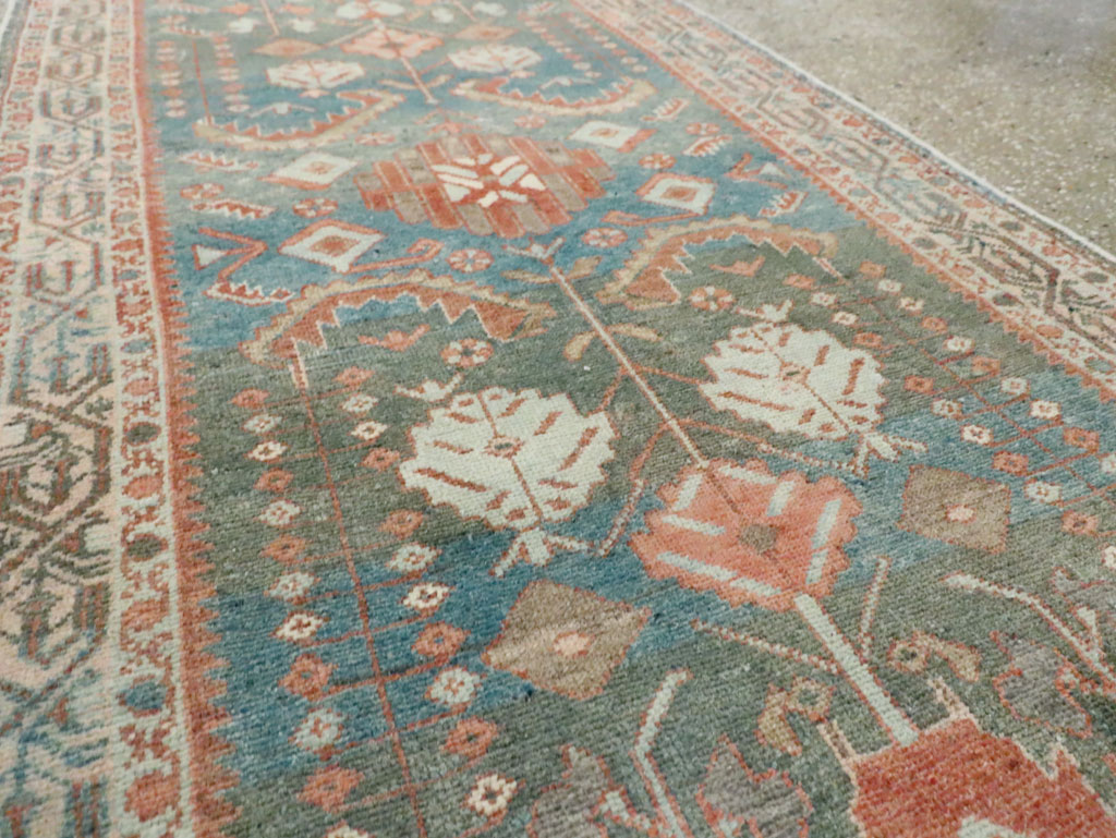Vintage Persian Malayer Long Runner, No.28171 - Gss