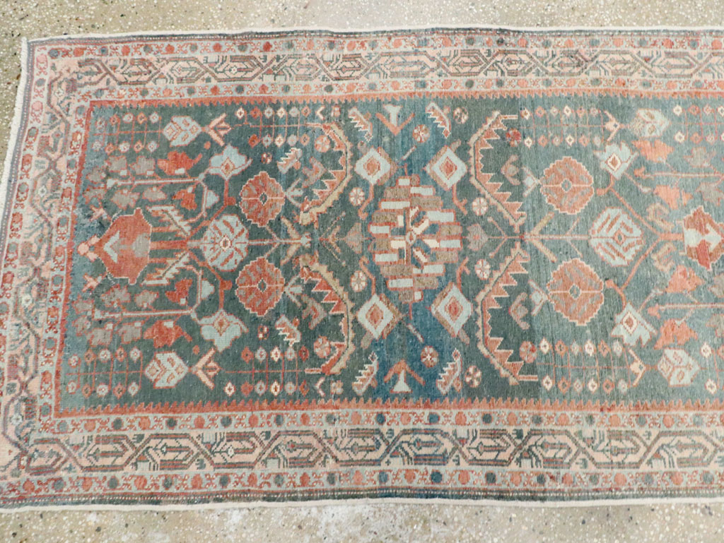 Vintage Persian Malayer Long Runner, No.28171 - Gss