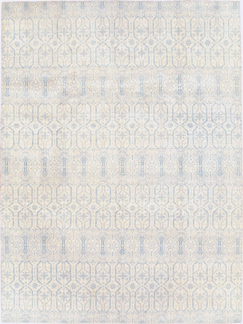Spanish Cuenca Inspired Contemporary Turkish Room Size Carpet, No.28175 - Gss