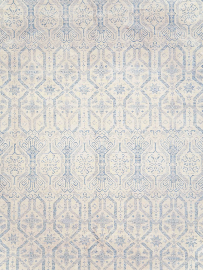 Spanish Cuenca Inspired Contemporary Turkish Room Size Carpet, No.28175 - Gss