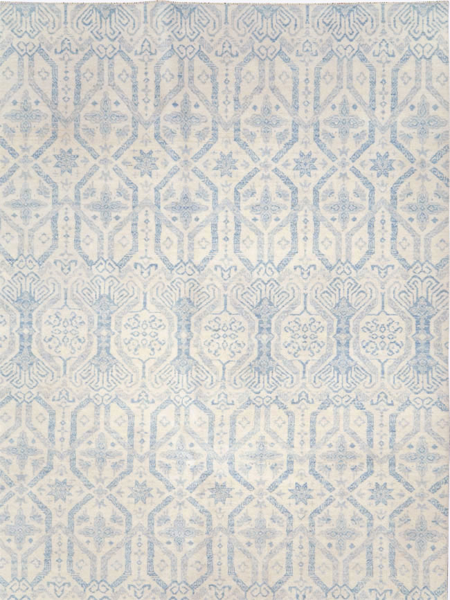Spanish Cuenca Inspired Contemporary Turkish Room Size Carpet, No.28175 - Gss
