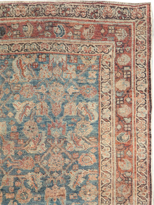 Antique Persian Bidjar Gallery Rug, No.28176 - Gss
