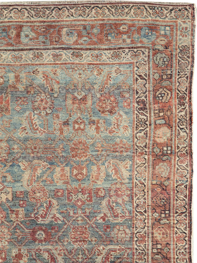 Antique Persian Bidjar Gallery Rug, No.28176 - Gss