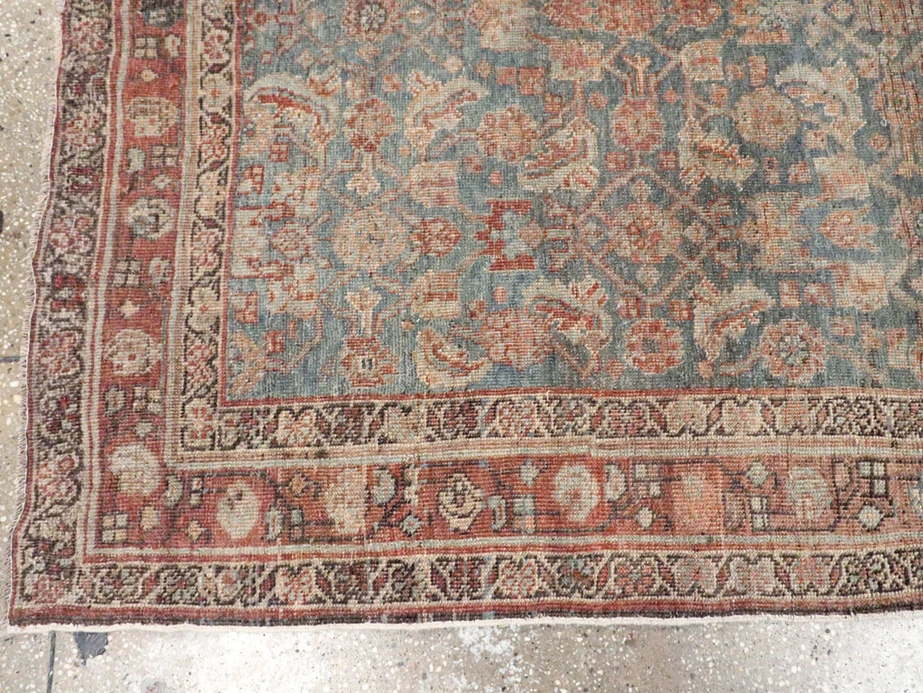 Antique Persian Bidjar Gallery Rug, No.28176 - Gss