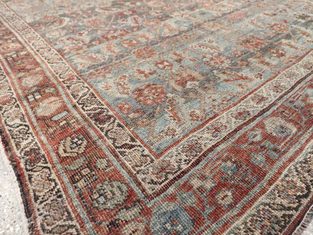 Antique Persian Bidjar Gallery Rug, No.28176 - Gss