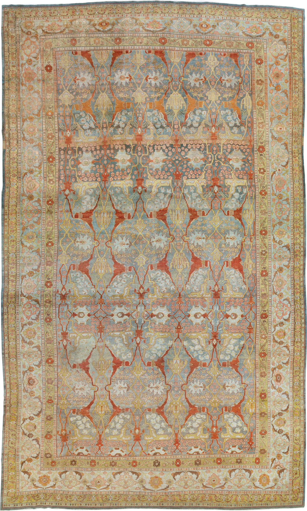Antique Persian Bidjar Carpet, No.28177 - Gss