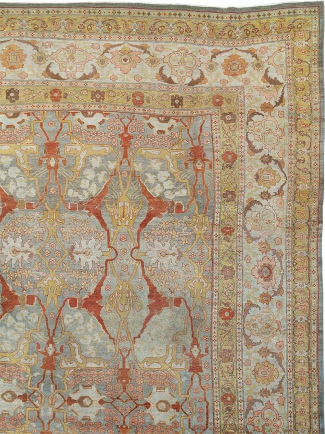 Antique Persian Bidjar Carpet, No.28177 - Gss