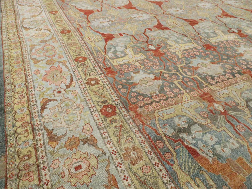 Antique Persian Bidjar Carpet, No.28177 - Gss