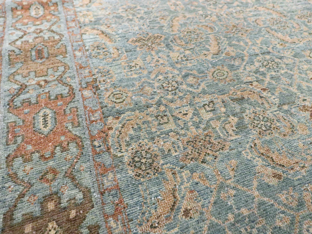 Antique Persian Malayer Accent Rug, No.28179 - Gss