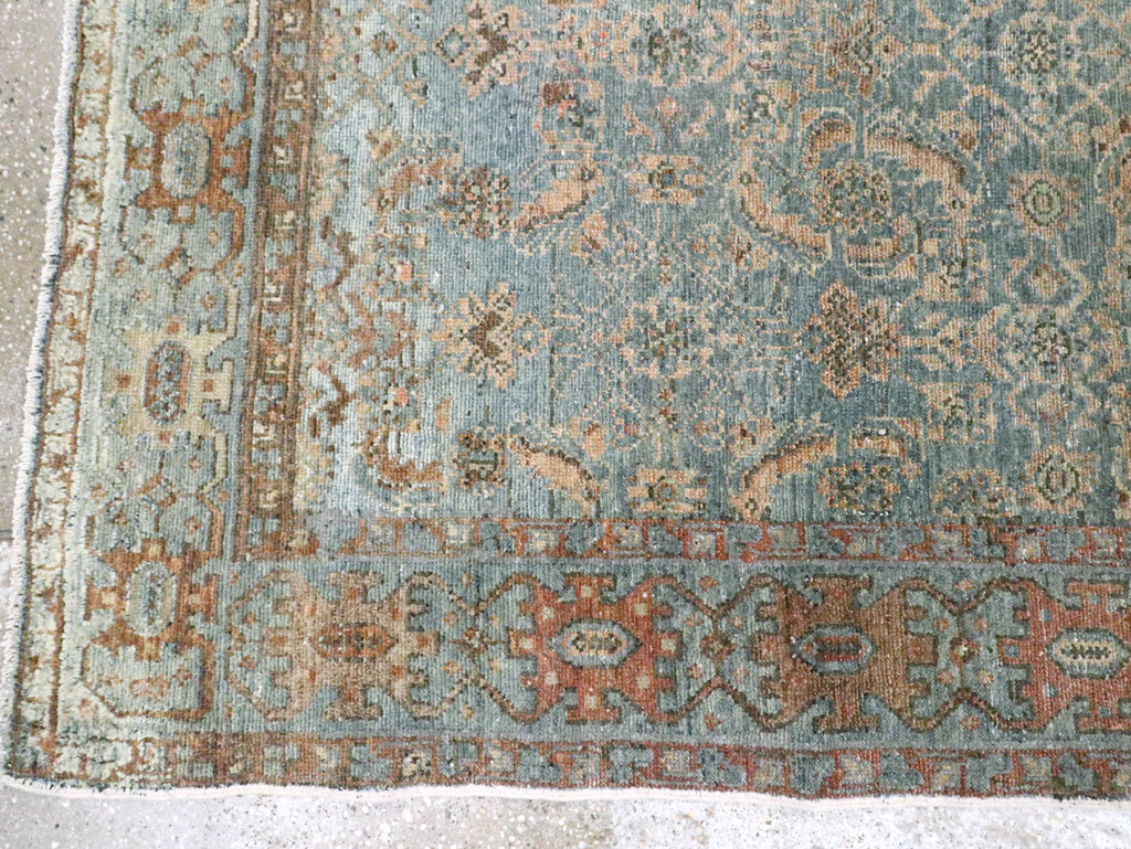 Antique Persian Malayer Accent Rug, No.28179 - Gss