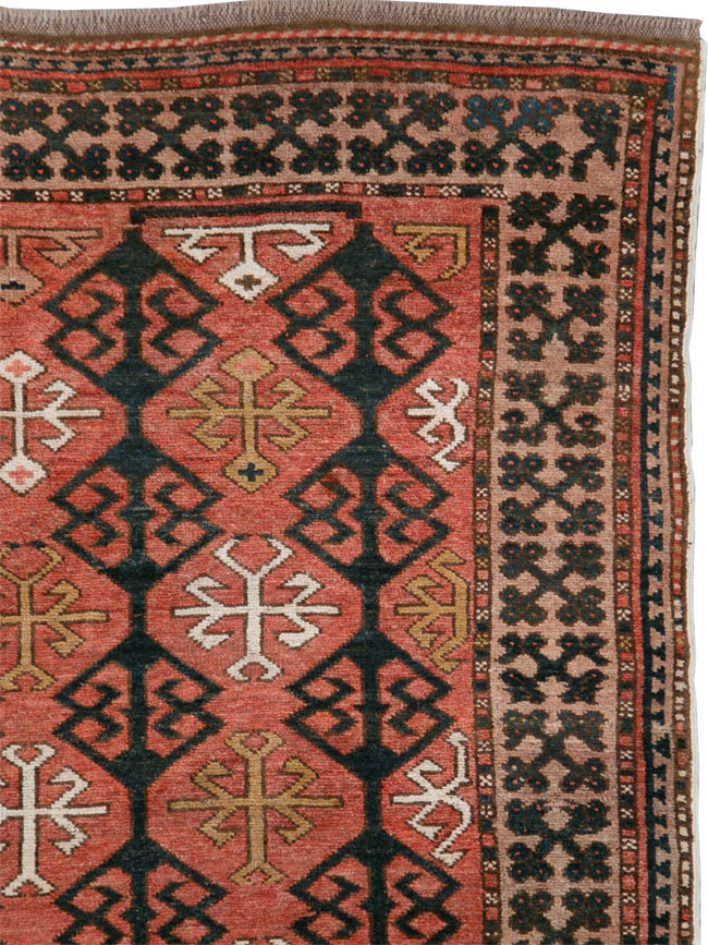 Vintage Kirghiz Gallery Carpet, No.28182 - Gss