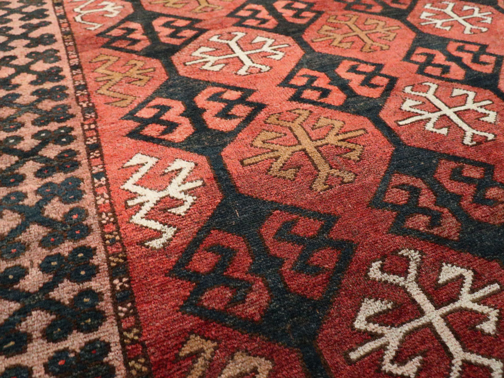 Vintage Kirghiz Gallery Carpet, No.28182 - Gss