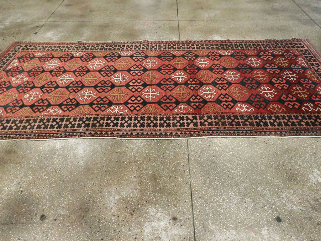 Vintage Kirghiz Gallery Carpet, No.28182 - Gss