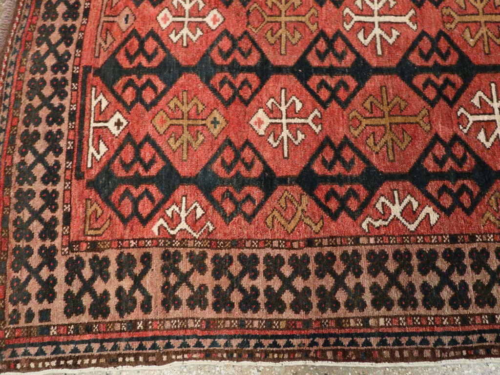 Vintage Kirghiz Gallery Carpet, No.28182 - Gss