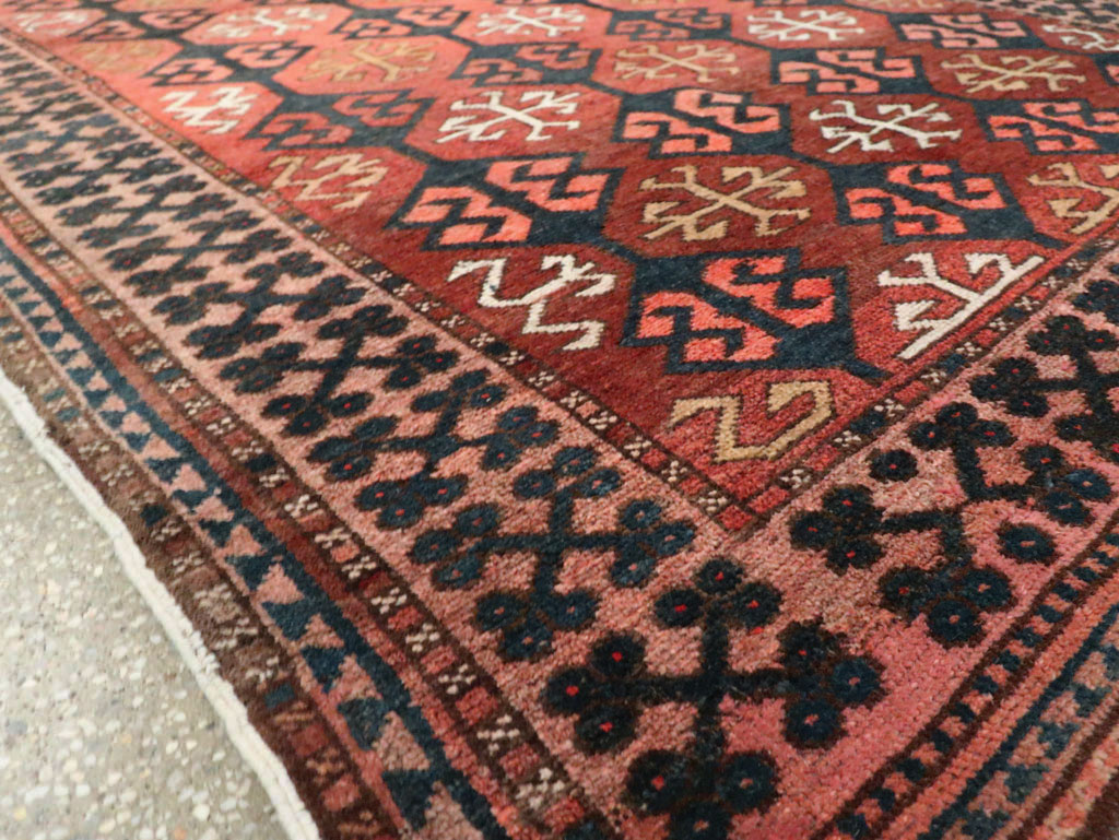 Vintage Kirghiz Gallery Carpet, No.28182 - Gss