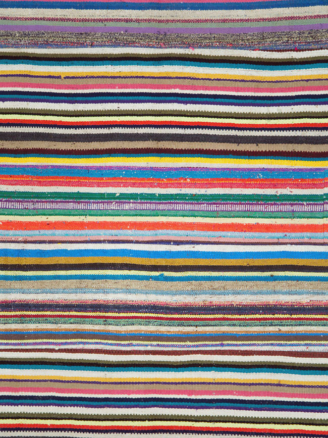 Vintage Turkish Flatweave Kilim , No.28184 - Gss