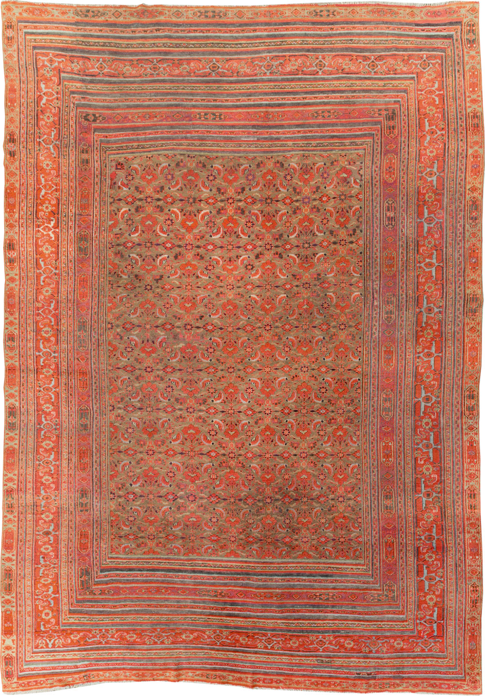 Antique Persian Khorassan Carpet, No.28190 - Gss